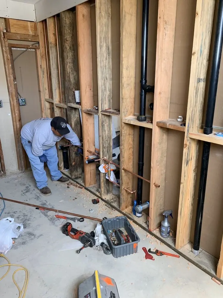 Commercial rough-in plumbing for Gas Line Repair in Spring Lake Heights